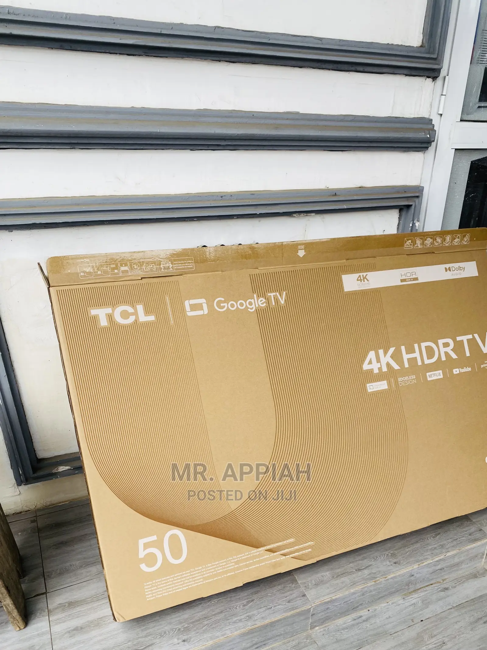 Effective Reliable TCL 50” HDR Google Assistant Smart LEDTv