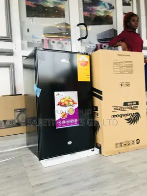Tabletop Fridge Singledoor Rainbow 93liter Topfreeze 