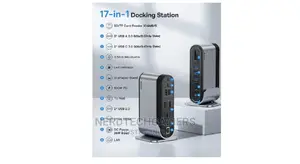 Baseus 17-in-1 USB C Docking Station to Cast on 3 Monitors
