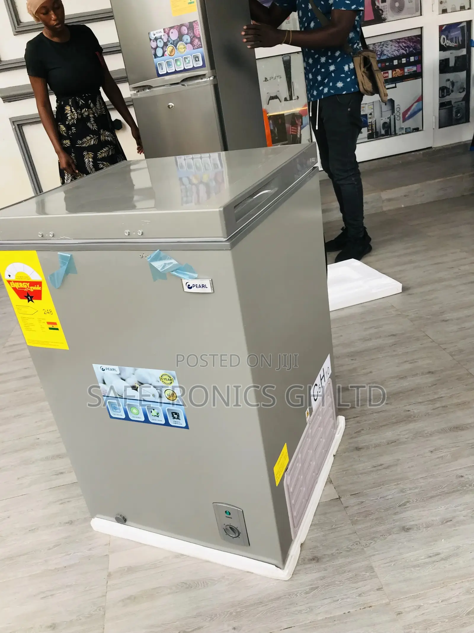 Low Noise Pearl Chest Freezer 100liters PCF- Singledoor