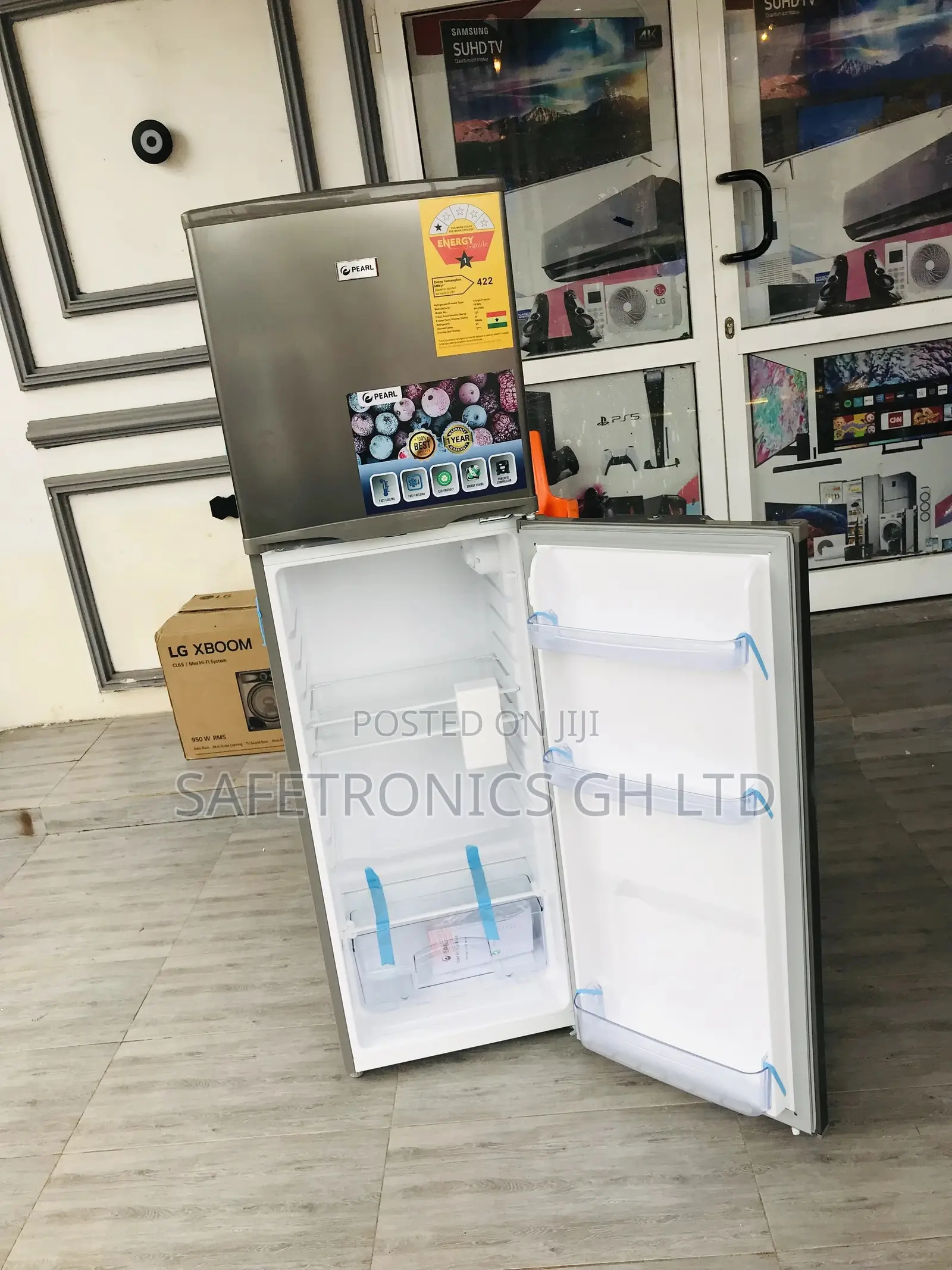 Double Door 116 Liters Topfreezer Pearl Fridge PF-270