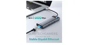 Baseus Laptop Docking Station Dual Monitor, 9 In 1 Usb C Hub