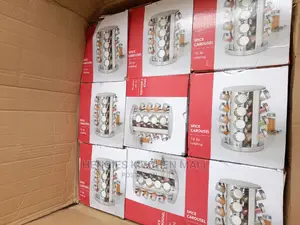 16 Jar Revolving Spice Rack