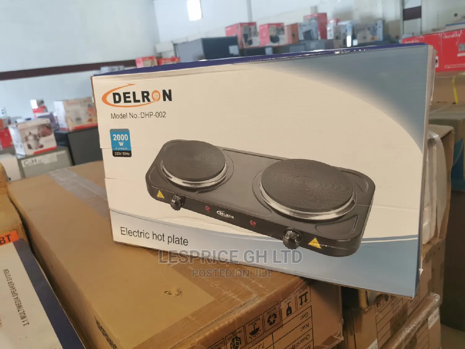 Delron DHP- 2 Burner Hot Plate – 2000W