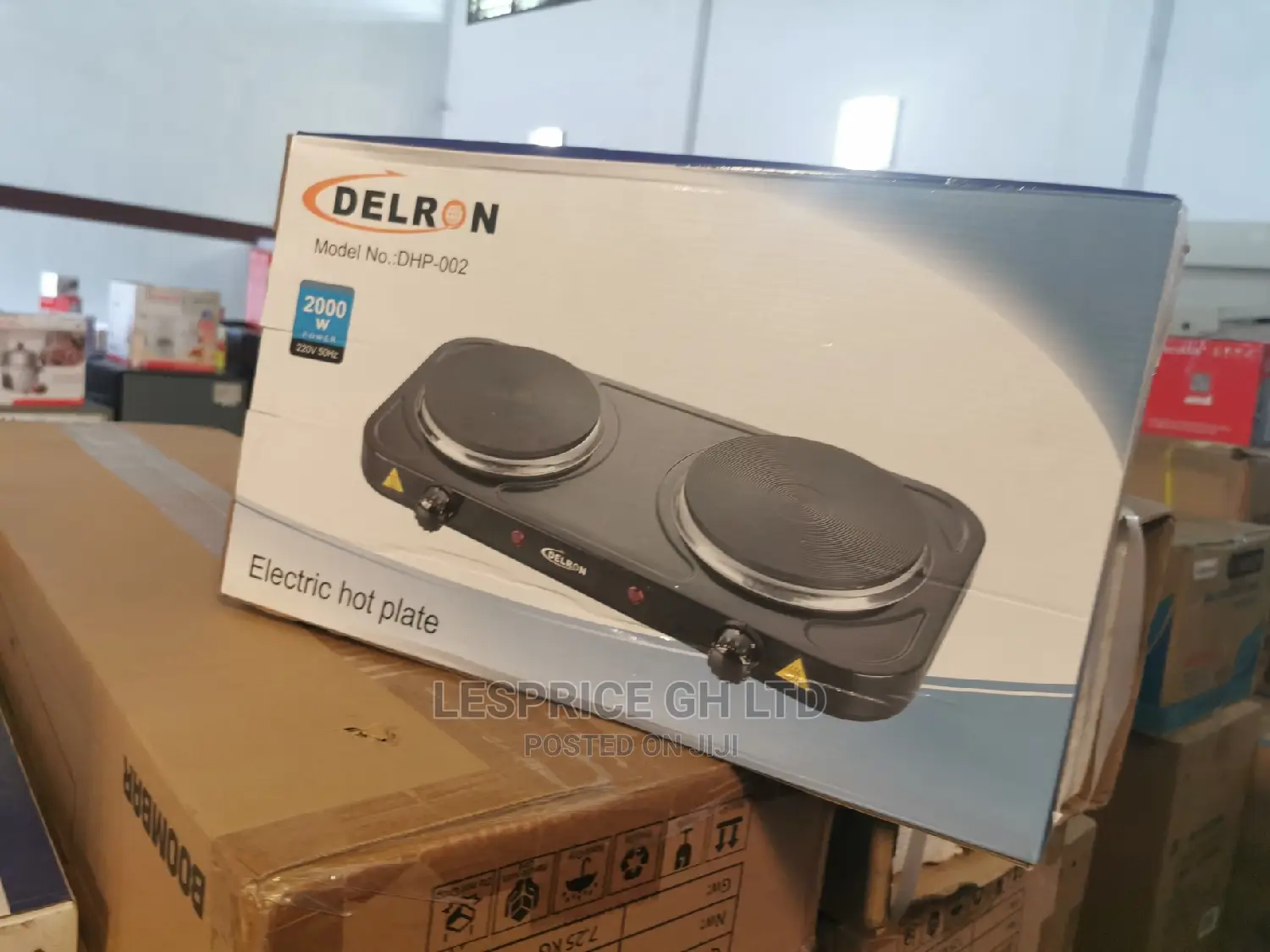 Delron DHP- 2 Burner Hot Plate – 2000W