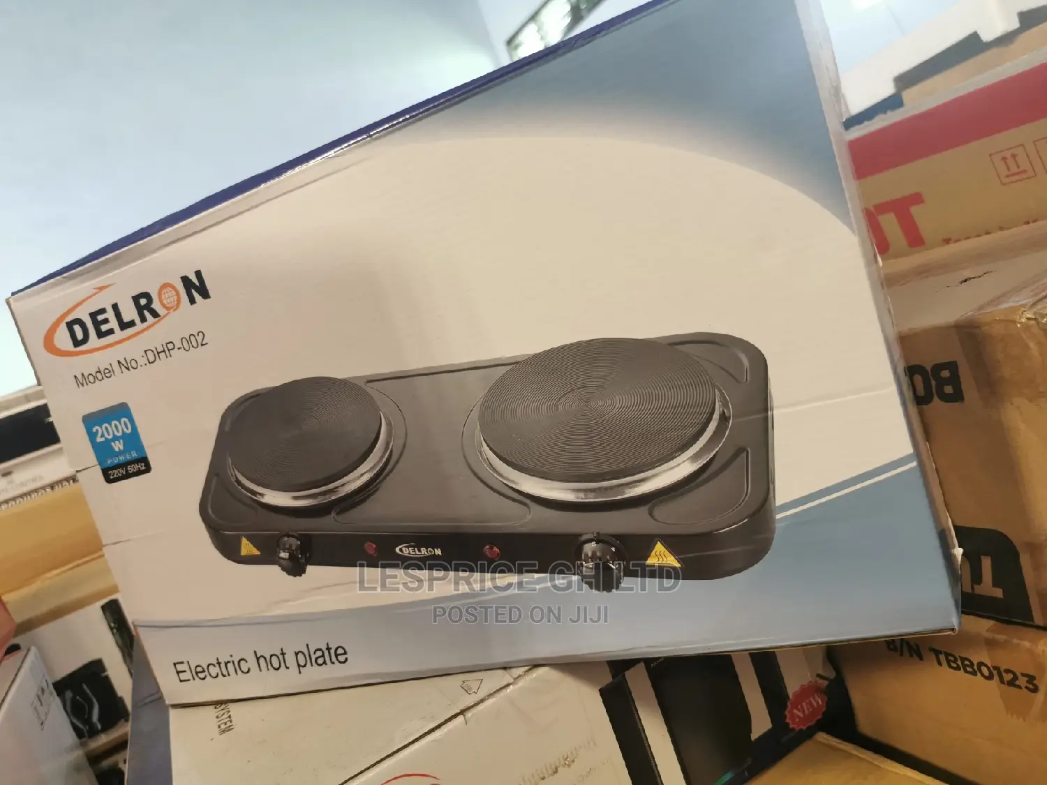 Delron DHP- 2 Burner Hot Plate – 2000W