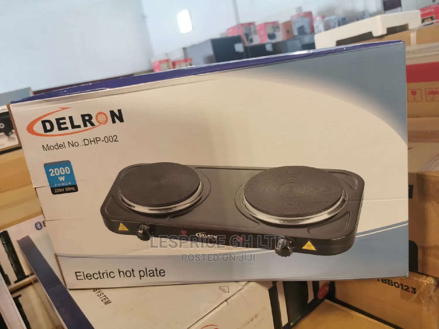 Delron DHP- 2 Burner Hot Plate – 2000W