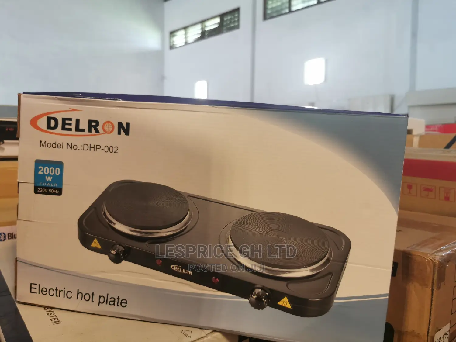 Delron DHP- 2 Burner Hot Plate – 2000W
