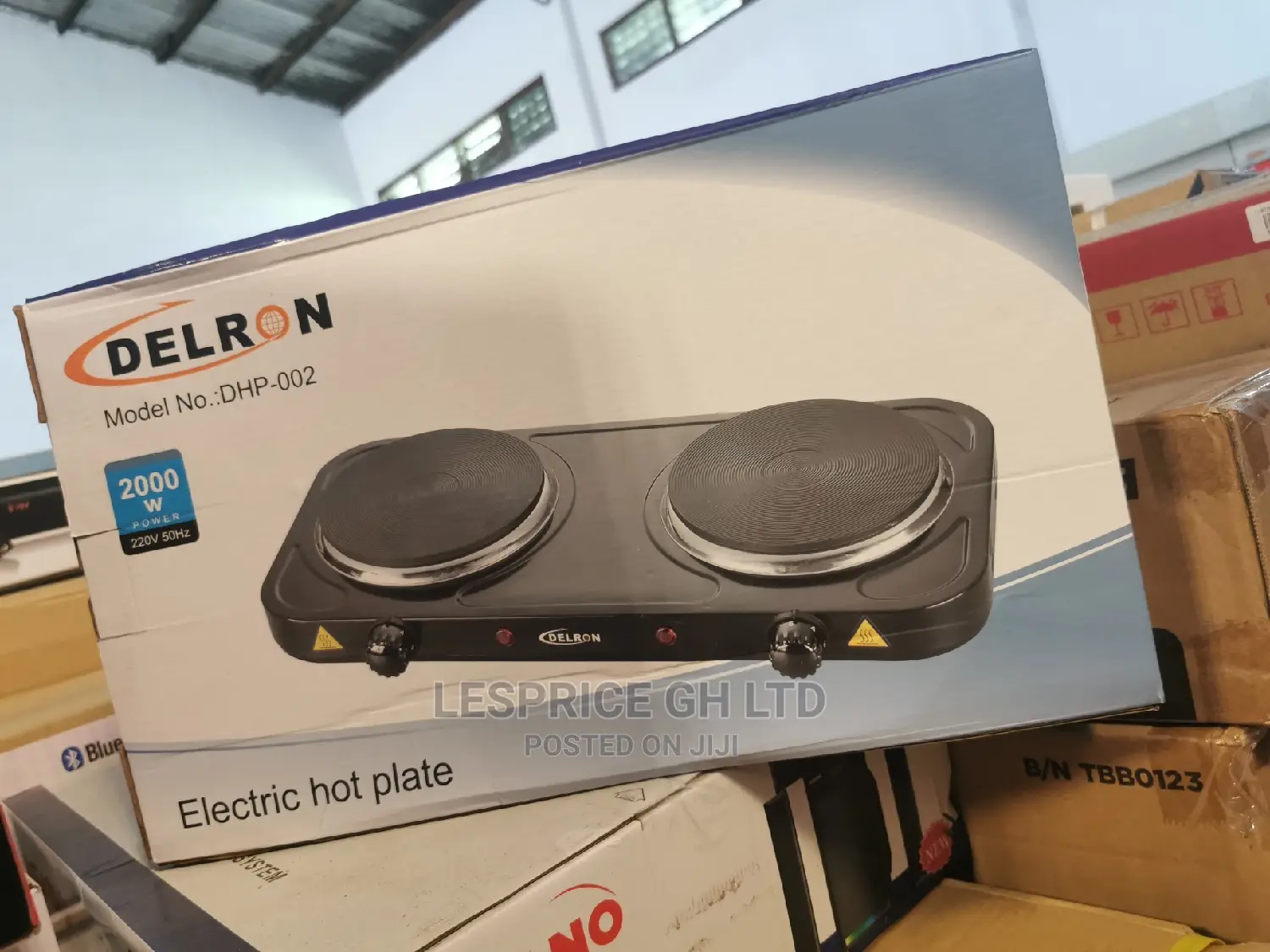 Delron DHP- 2 Burner Hot Plate – 2000W