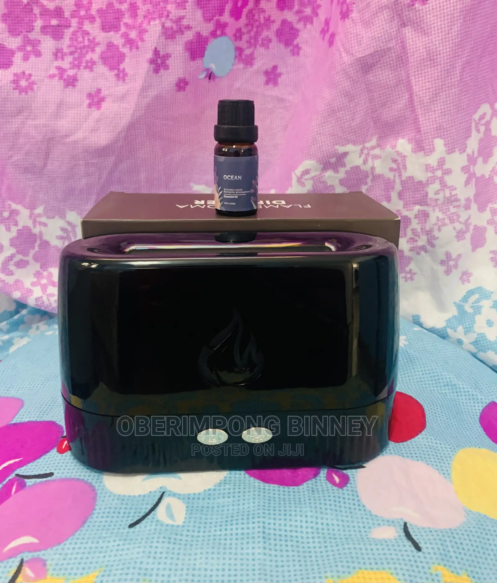 Diffuser Flame With Free Oil
