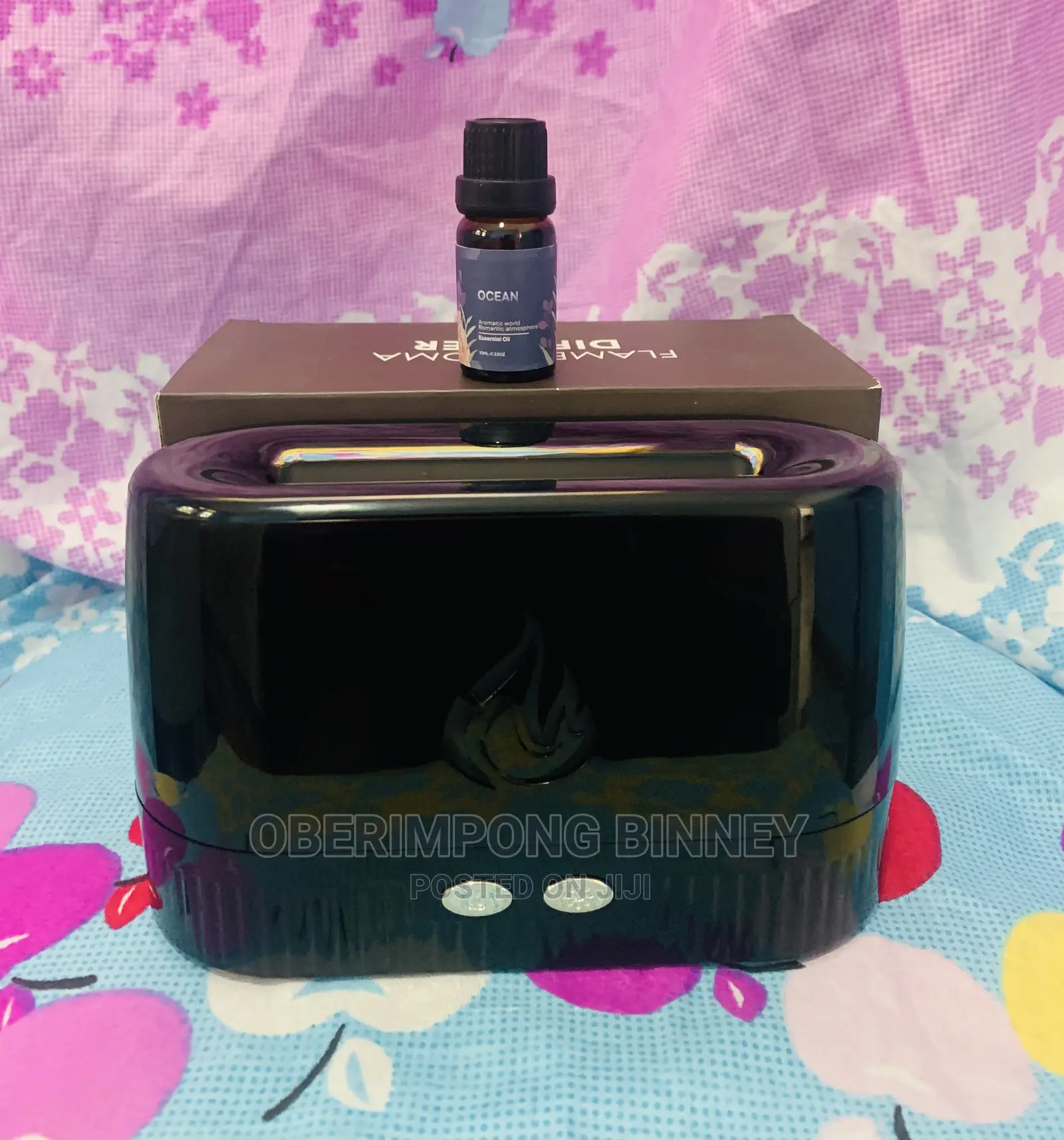 Diffuser Flame With Free Oil