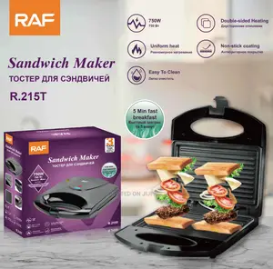 RAF Haeger Professional Sandwich Maker 750W Non-Stick