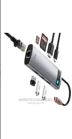Baseus 8-in-1 Usb C Hub Docking Station, Usb C Adapter.