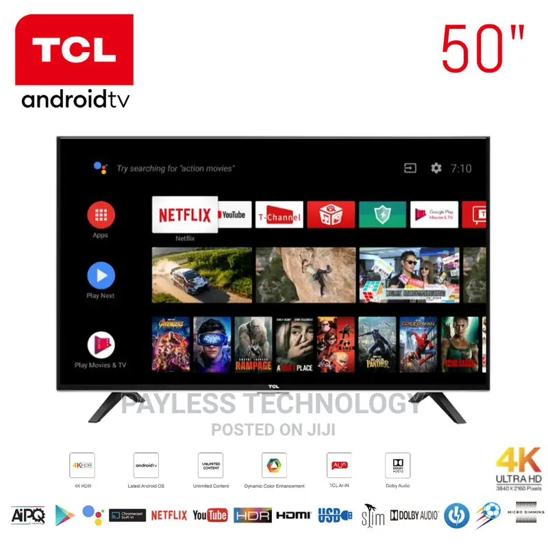 TCL 50 Inches HDR Android Televisions