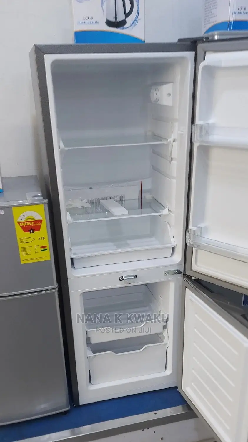 New_nasco Nasd2-16 Double Door Fridge With Bottom Freezer