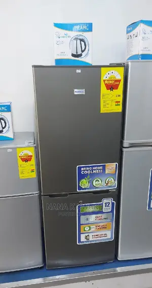 New_nasco Nasd2-16 Double Door Fridge With Bottom Freezer