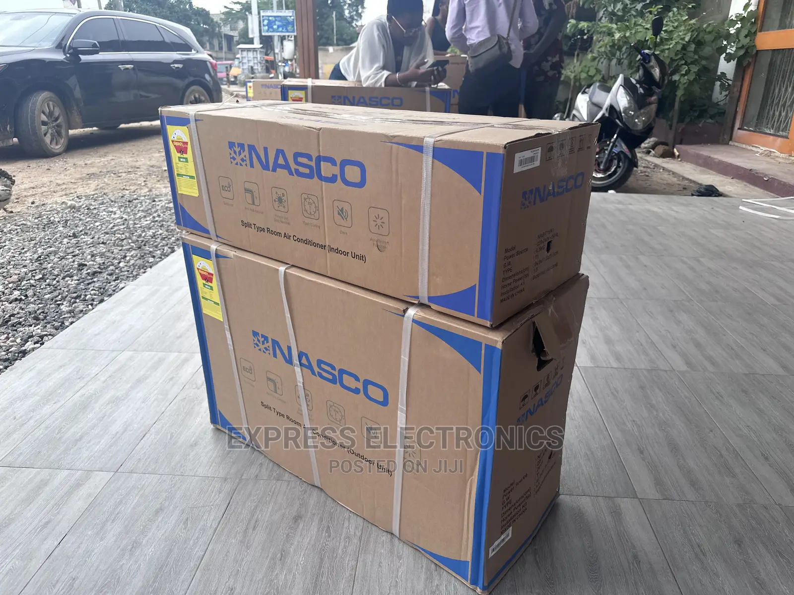 Auto Defrosting Split White Ac Nasco 2.0hp R410 Gas