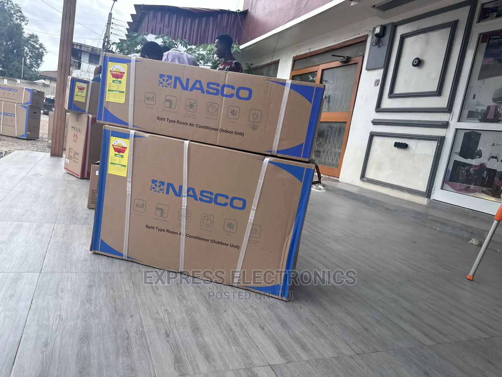 Rapid Cooling Split R410 Gas Nasco 2.5hp AC