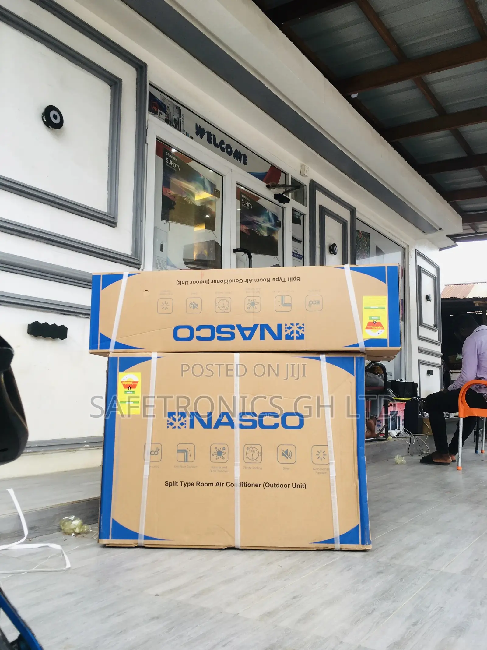 Ultra Unique Split Nasco 2.5hp Airconditioner R410 Gas