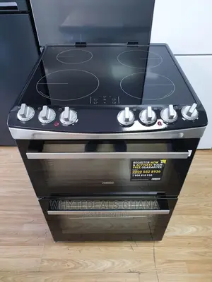 Zanussi 4_hot Plate Electric Cooker| Oven|Grill|Energy Save|Stainless