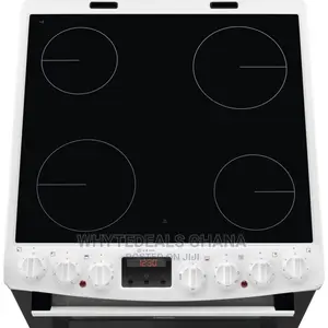 Zanussi 4_hot Plate Electric Cooker| Oven|Grill|Energy Save|Stainless