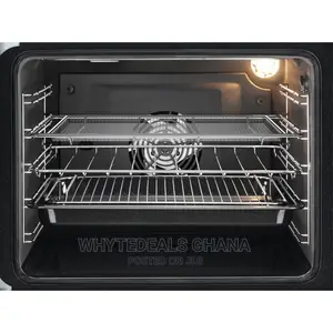 Zanussi 4_hot Plate Electric Cooker| Oven|Grill|Energy Save|Stainless