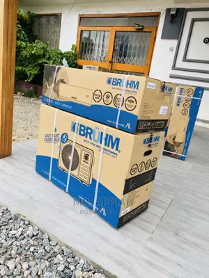High Efficiency Bruhm 1.5HP Air Conditioner +Remote Control