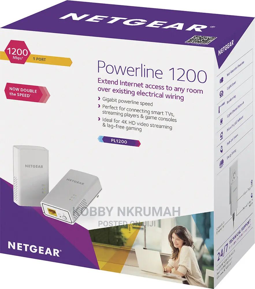 Netgear Powerline 1200 Extender (PL1200)