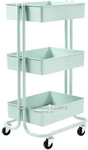 3 Teir Trolley Metal Kitchen Trolley/Rack