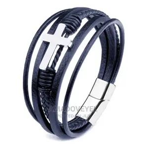 Hand Woven Multi Layer Men's Bracelet