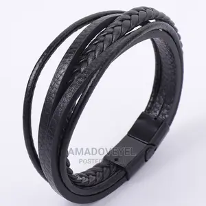 Hand Woven Multi Layer Men's Bracelet
