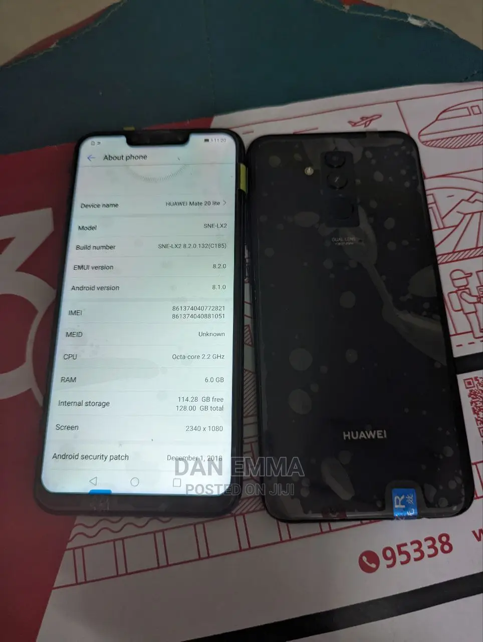 New Huawei Mate 20 Lite 64 GB Gold