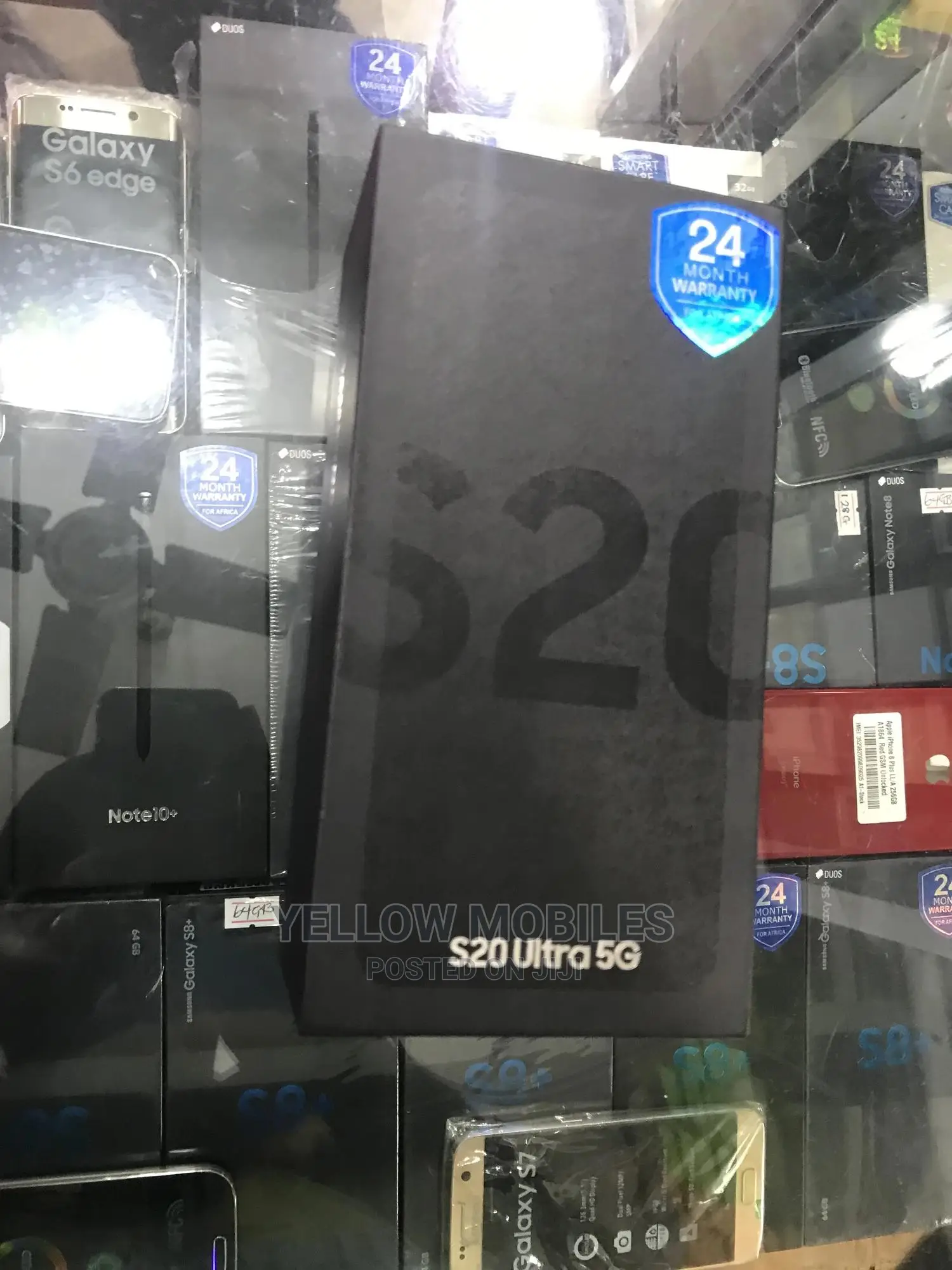 New Samsung Galaxy S20 Ultra 5G 128 GB Black