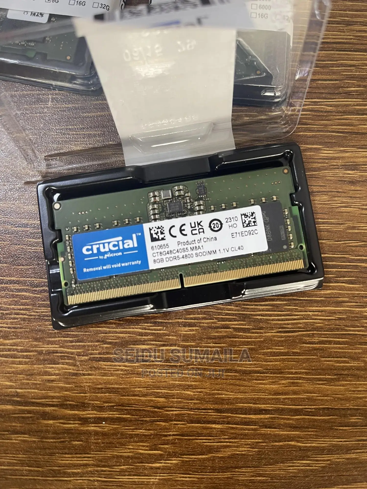 Ddr5 8gig and 16gig