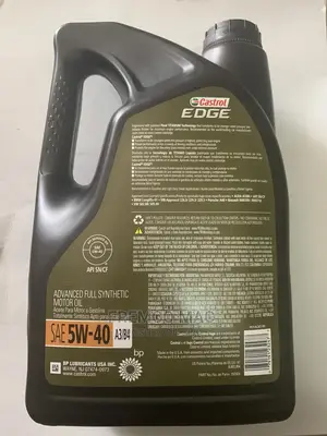 Castrol EDGE Advanced Full Synthetic Oil - 5w-40
