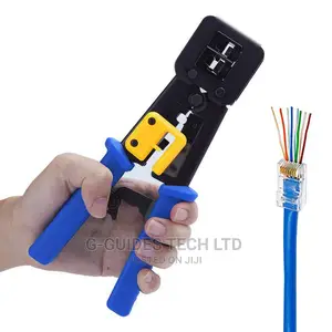RJ45 Pass Through Crimping Tool