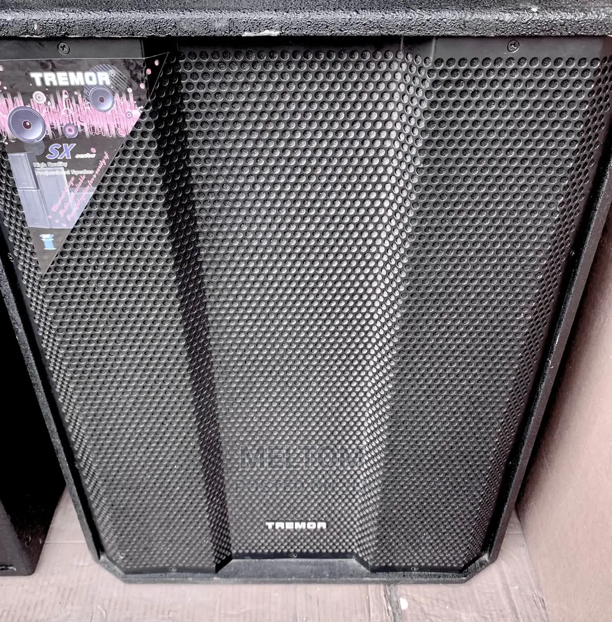 Tremor Single Bass Speaker