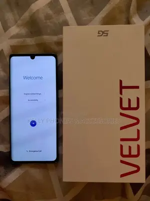 New LG Velvet 5G 128 GB Black