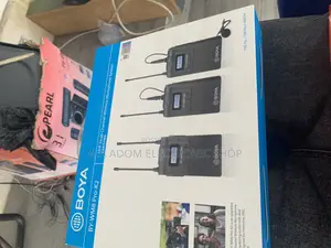 Photo - Boya Dual Channel Wireless Microphone System