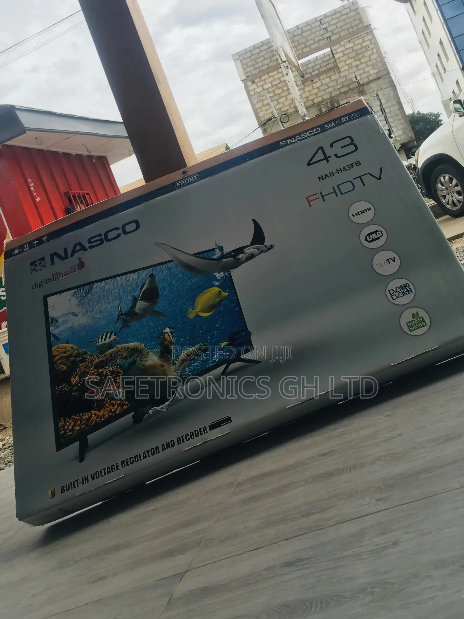 Best LED FHD Digital Glossy Nas-H43fb Nasco 43 Inches