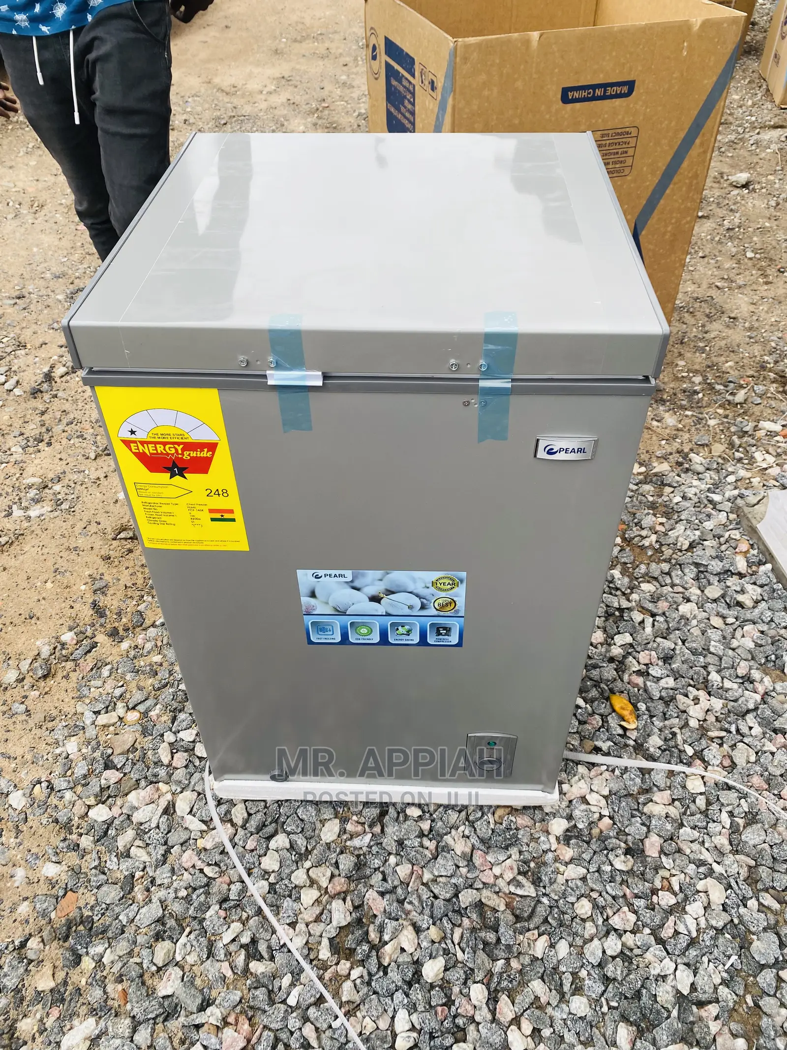 Quality Yet Affordable Pearl 100ltr Chest Freezer(Lcf-)