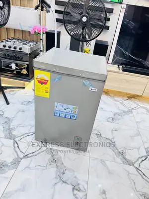 Shining Grey Color Pearl 100L Chest Single Door Freezer