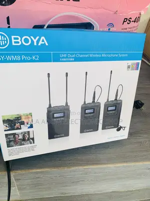 Photo - New Boya UHF Wireless Microphone for Live Streaming