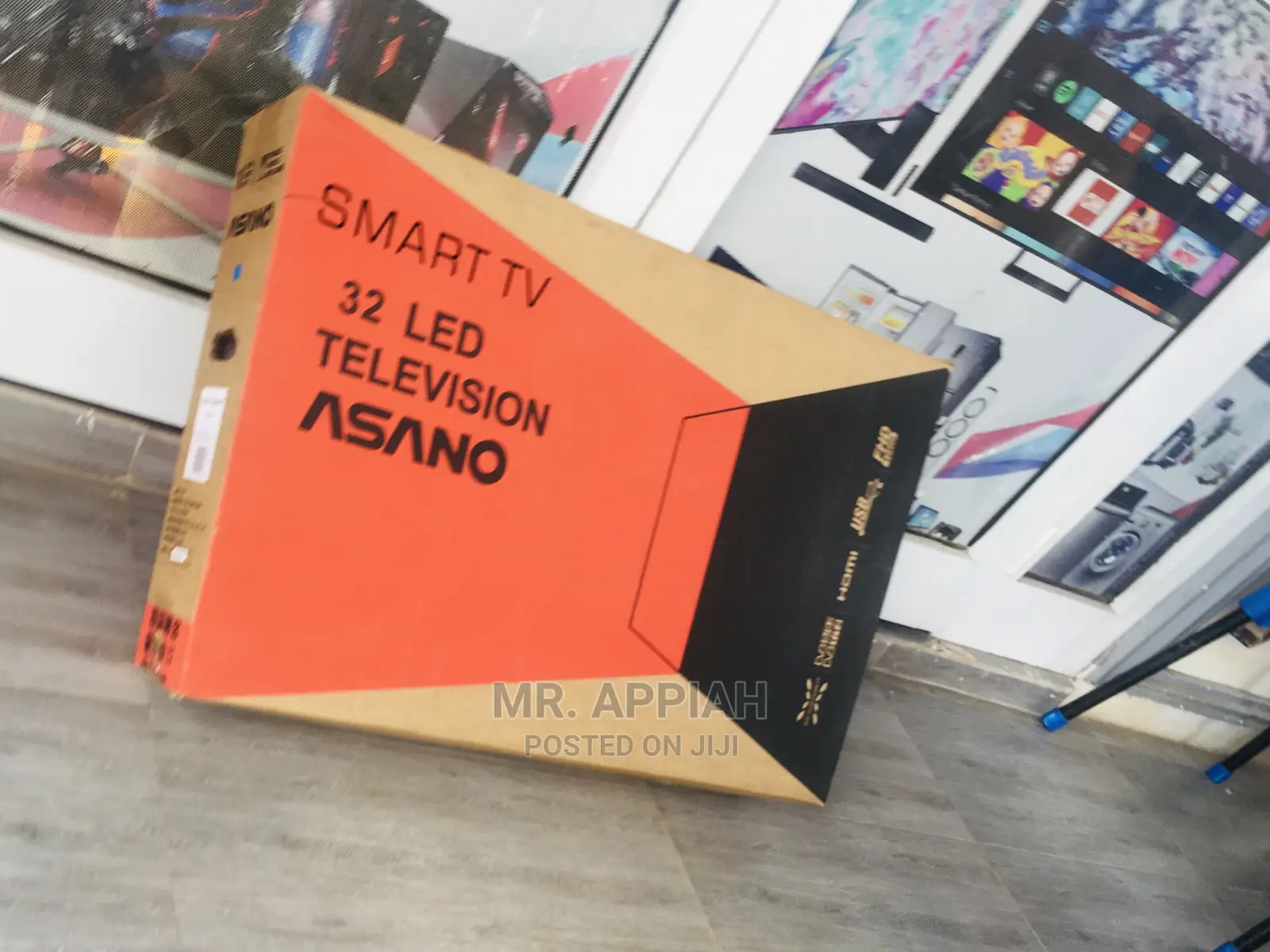 Asano 32 Inch Smart LED Tv Works Faster and Save Energy-: