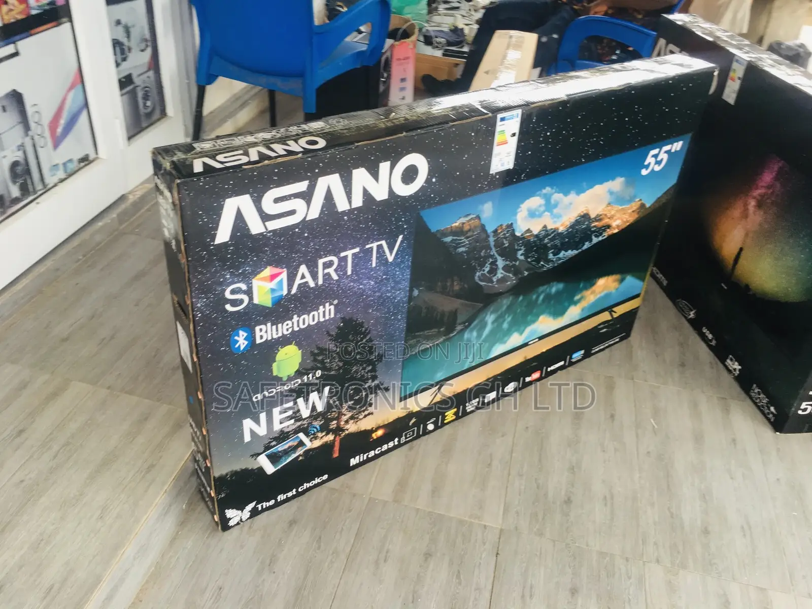 Smart 55 Inches UHD 55 Inches Glossy LED Asaon 