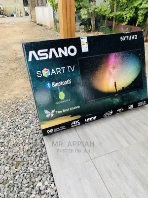 Asano50inch Smart Led Tv Works Faster Saves Energy,Black