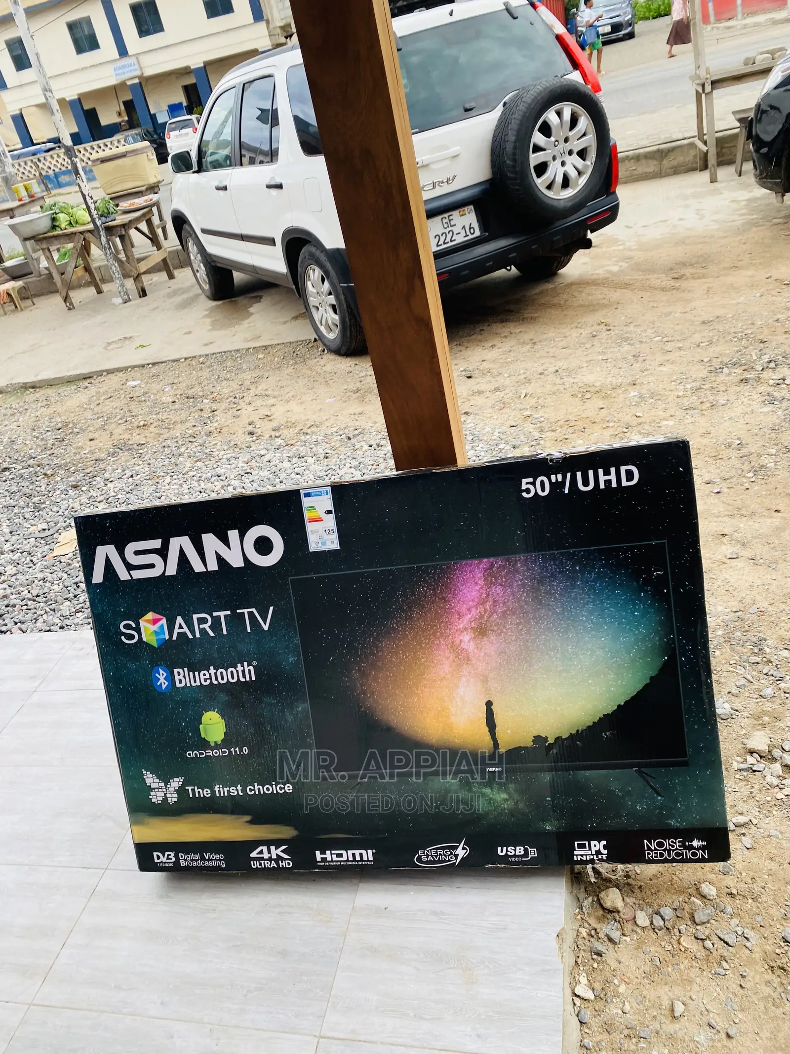 .Enjoy Great Content on Asano 50”Uhd Smart Bluetooth Tv.: