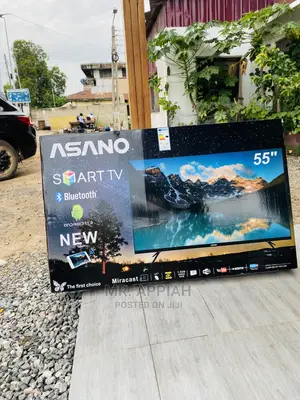Enjoy Great Content on Asano 55” Uhd Smart Tv(Black).