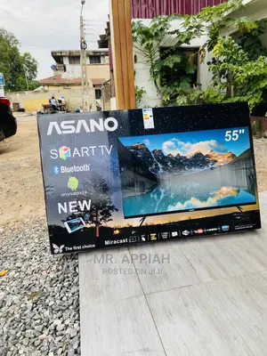 Enjoy Great Content on Asano 55” Uhd Smart Tv(Black).