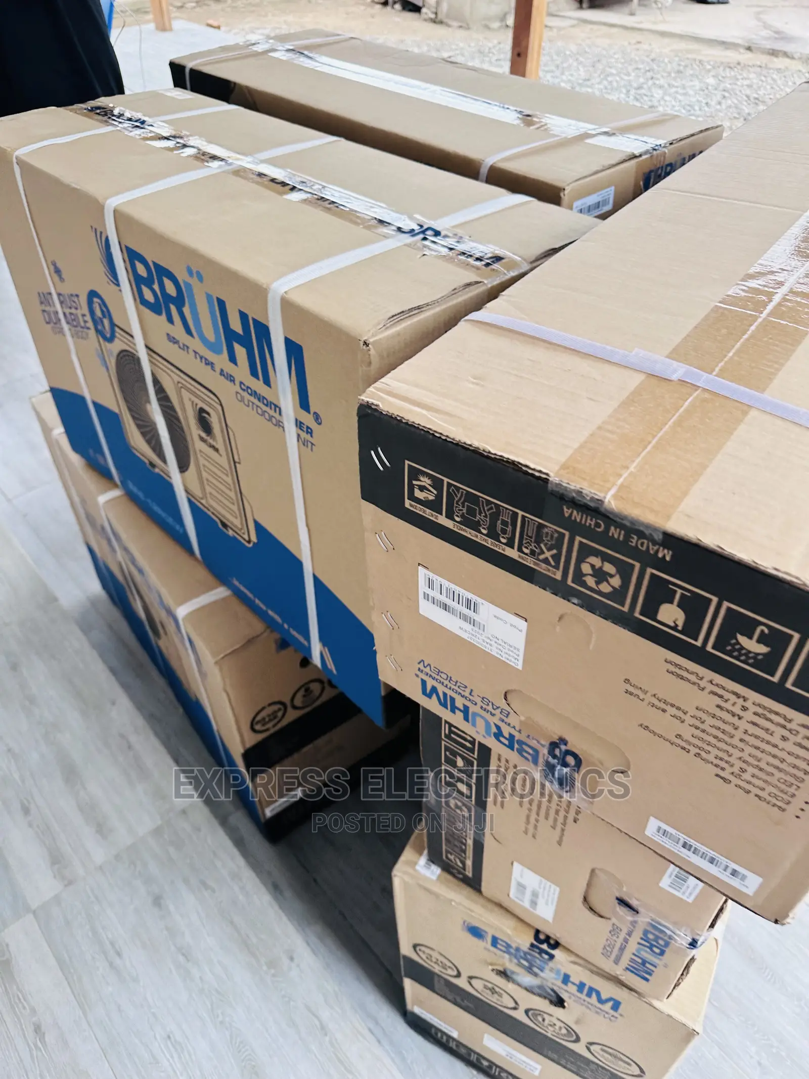 Variable Speed Compressor R410 Gas Bruhm 1.5hp Split